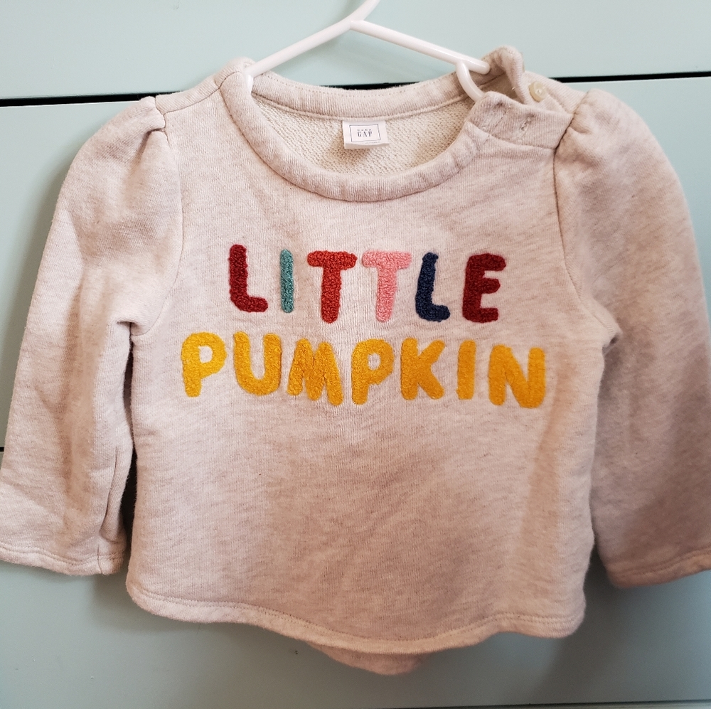 Baby Gap Little Pumpkin Shirt